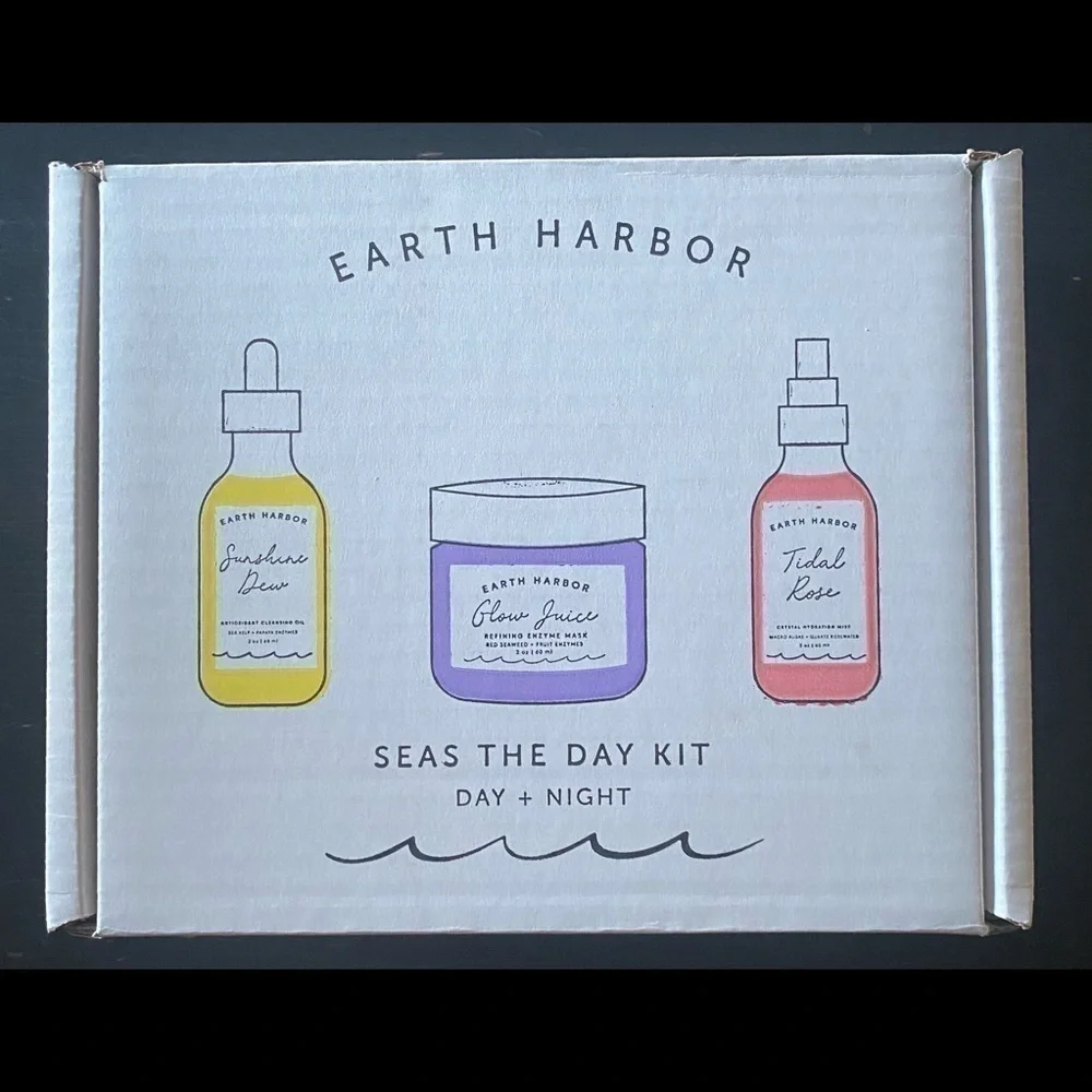NIB-SEAS THE DAY-THREE PIECE FACIAL KIT